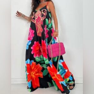 Trendy island wide leg loose fit jumpsuit